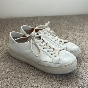 Soludos White Platform Sneaker